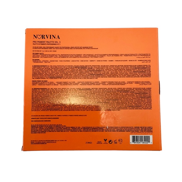 Anastasia Beverly Hills NORVINA Pro Pigment Palette 3 Eyeshadow Face & Body NIB - Picture 5 of 5